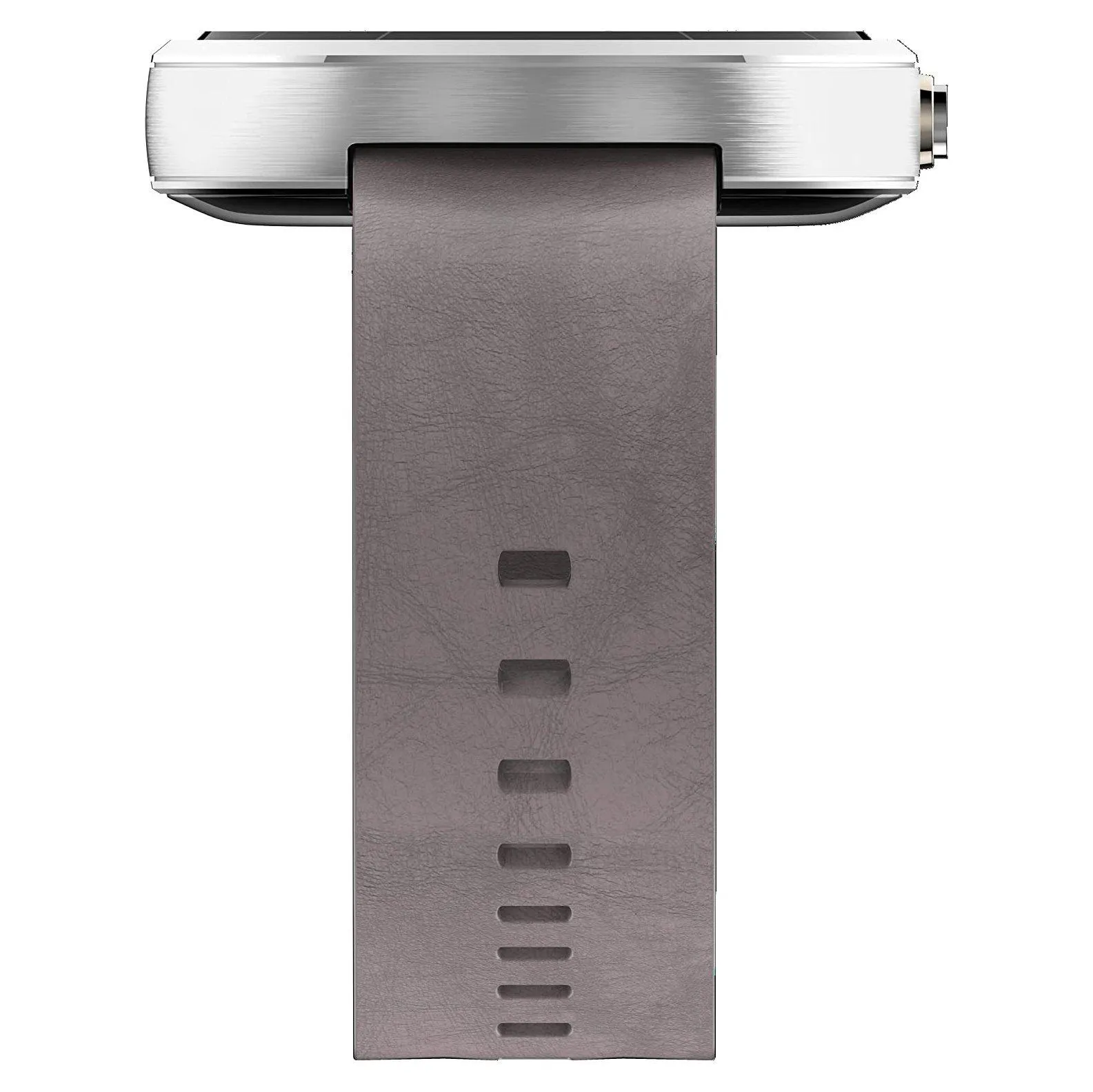 Motorola Moto 360 - Stone Grey Leather Smart Watch