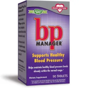 Nature's Way BP Manager 90 Tablets (Previously Enzymatic Therapy)