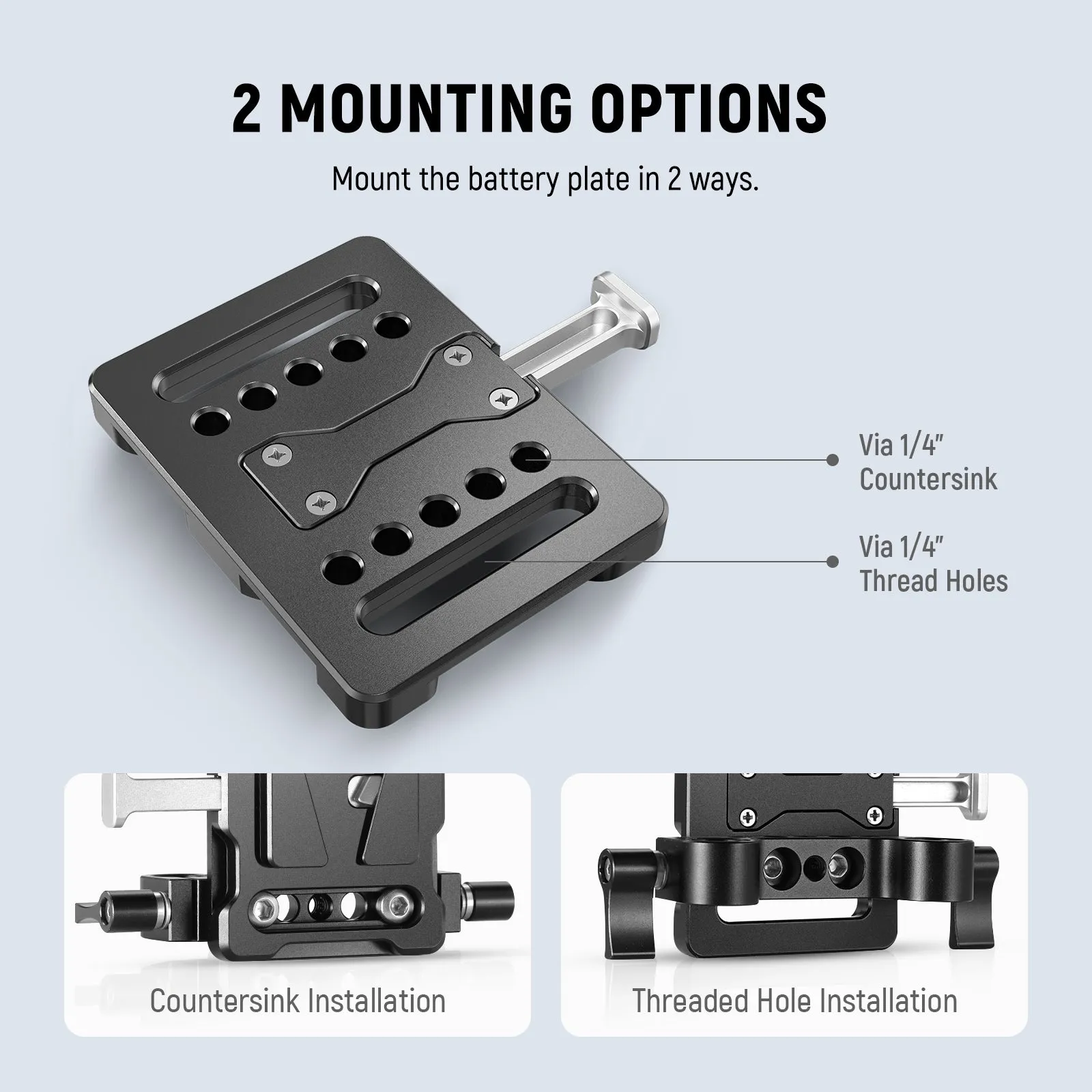 NEEWER PS005 Mini V Mount Battery Plate