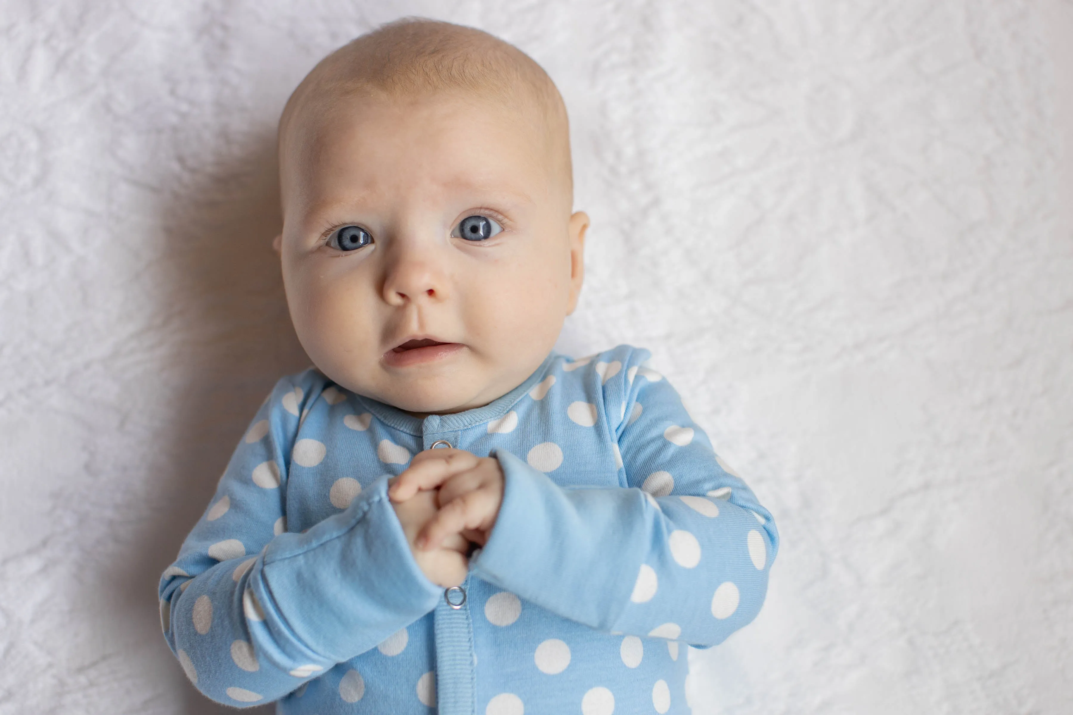 Nicole One Piece Footed Baby Romper (3-6mo only)