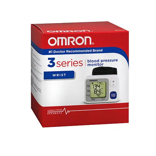 Omron 3 Series Wrist Blood Pressure Monitor 1 each By Omron