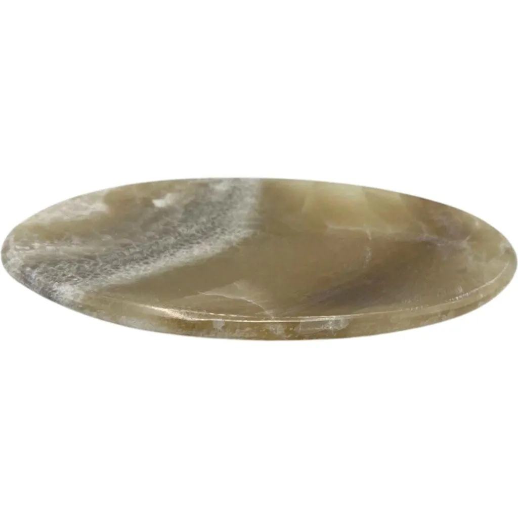 Onyx Soap Dishes - Classic White Honey & Natural