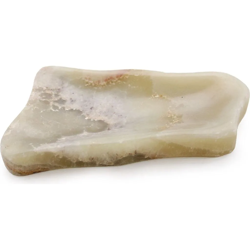 Onyx Soap Dishes - Classic White Honey & Natural