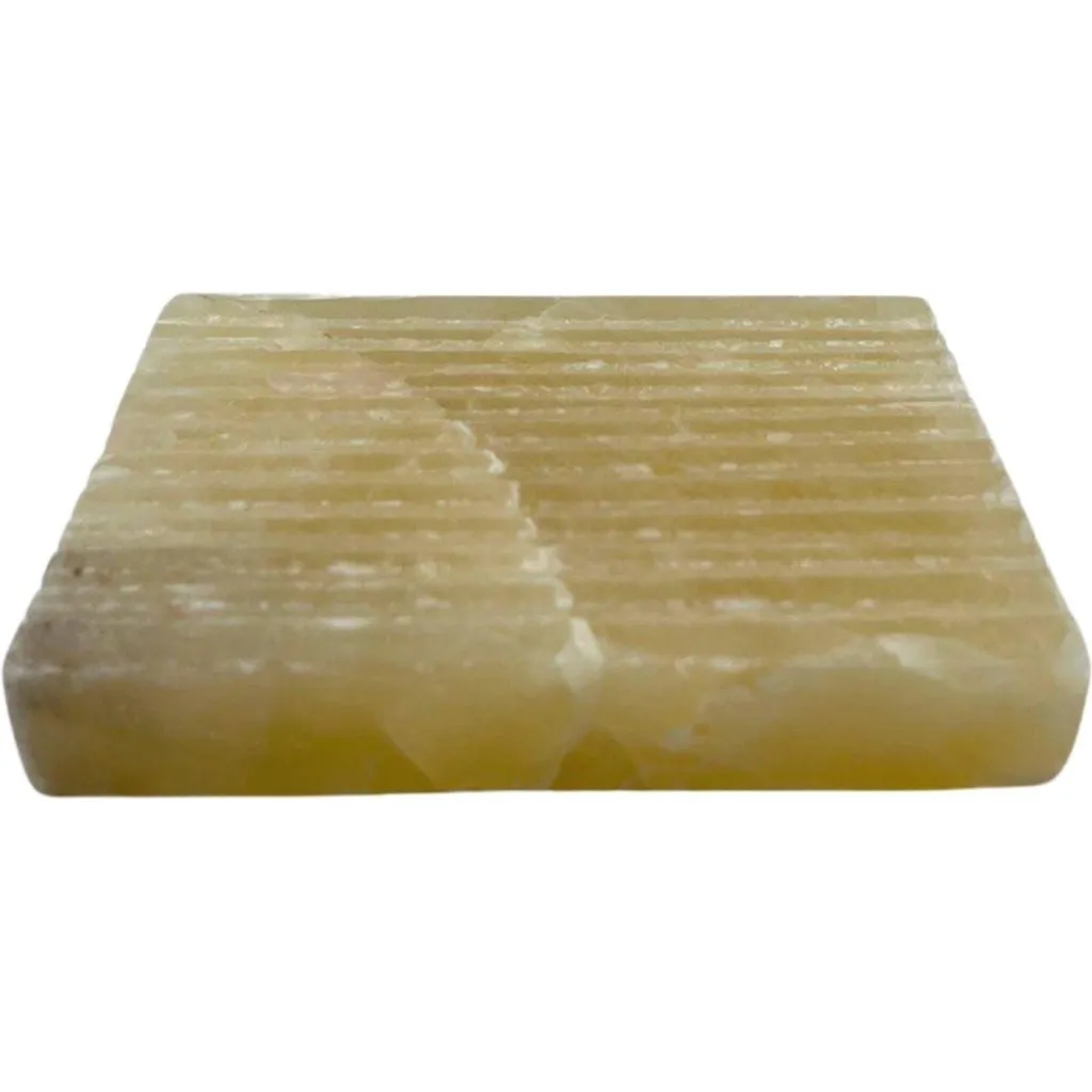 Onyx Soap Dishes - Classic White Honey & Natural