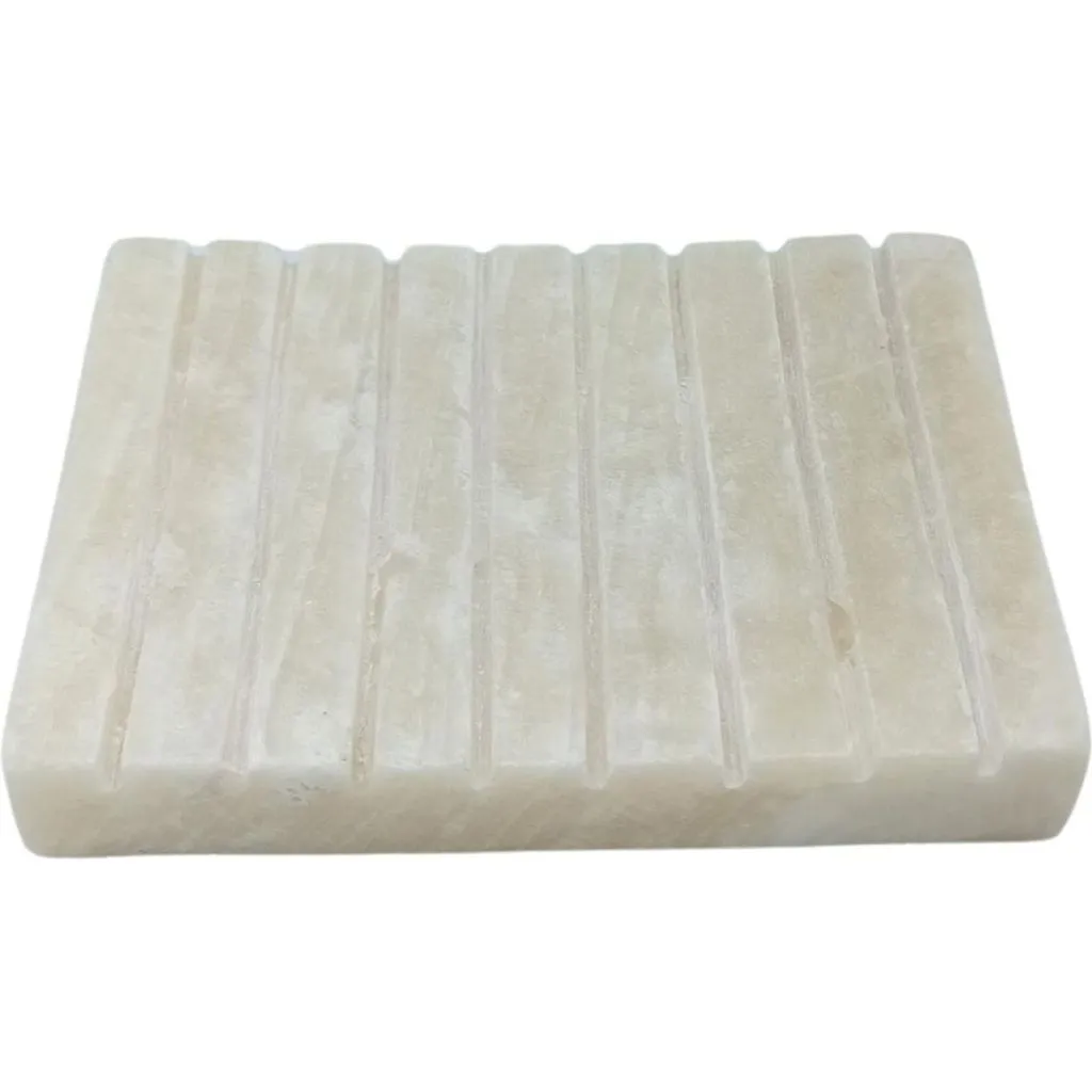 Onyx Soap Dishes - Classic White Honey & Natural
