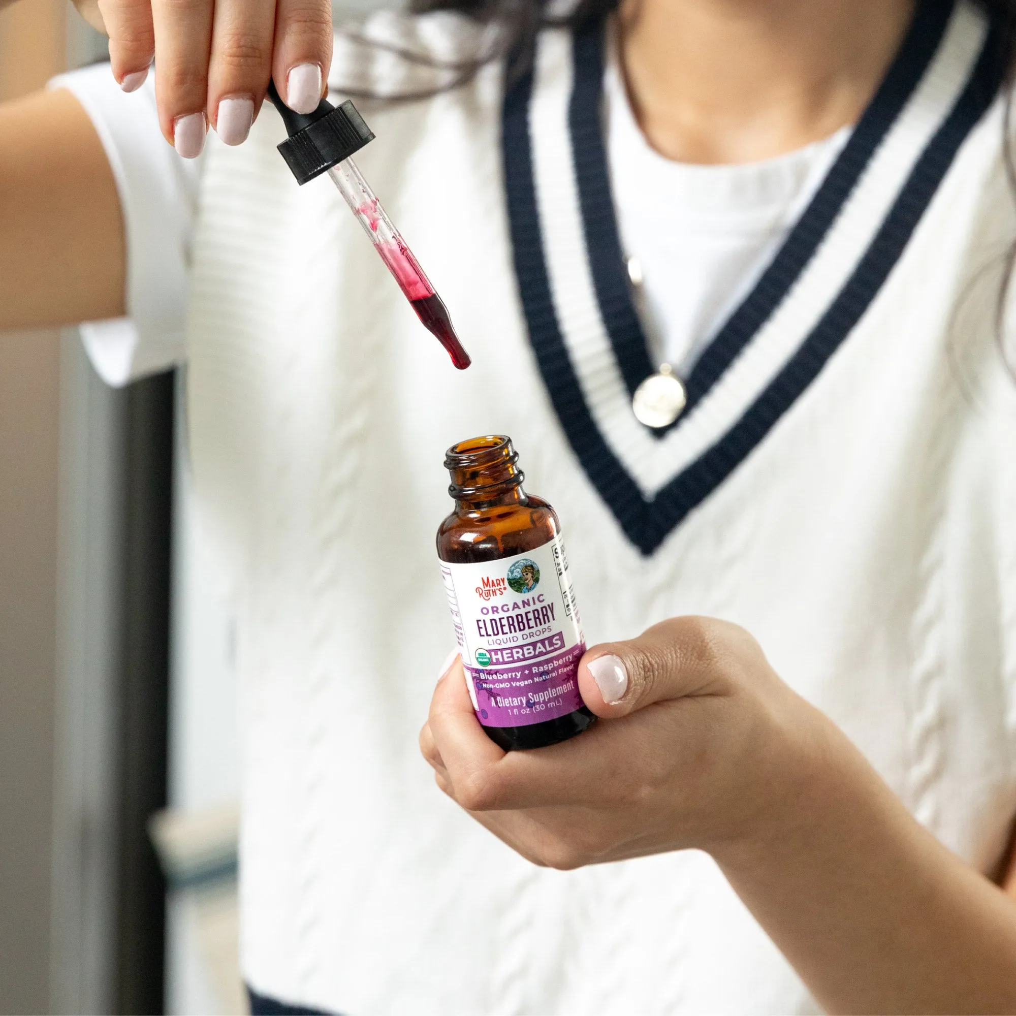 Organic Elderberry Liquid Drops
