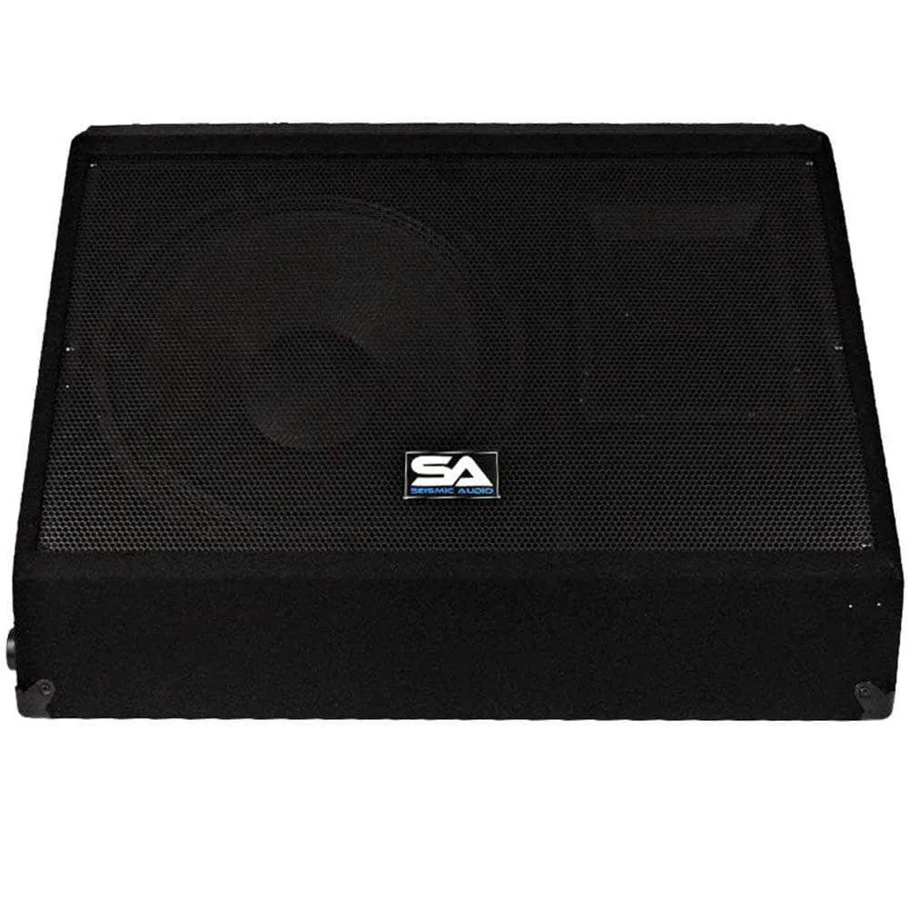 Pair of 12" Floor Monitors with Titanium Horns