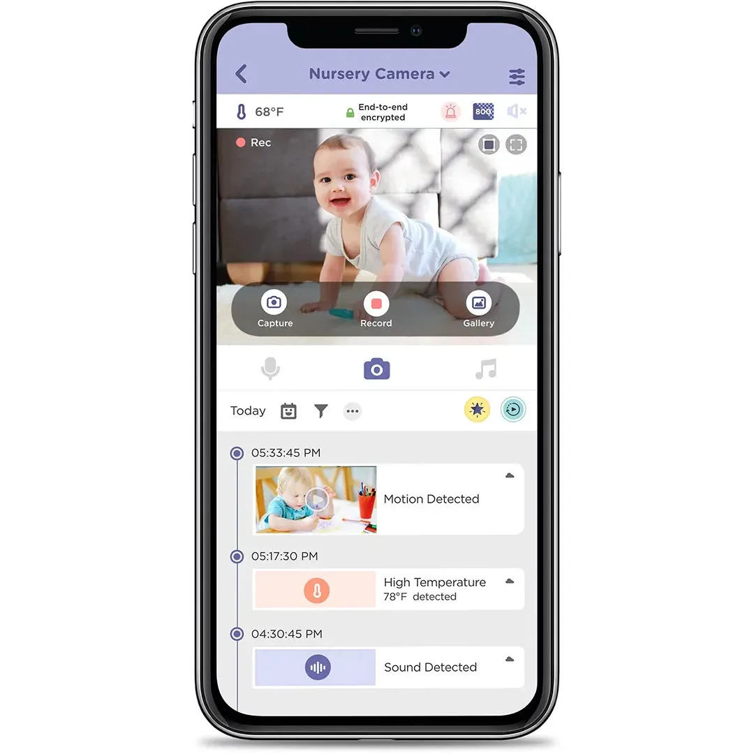 Pal Cloud 5" Smart HD Twin Baby Monitor