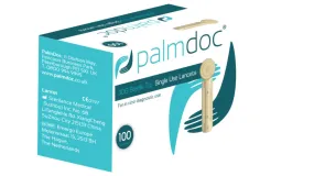 Palmdoc 0.38mm, 30G  Lancets - Box of 100