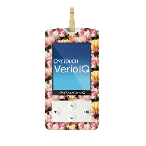 Patterned Pumpkins for OneTouch Verio IQ Glucometer
