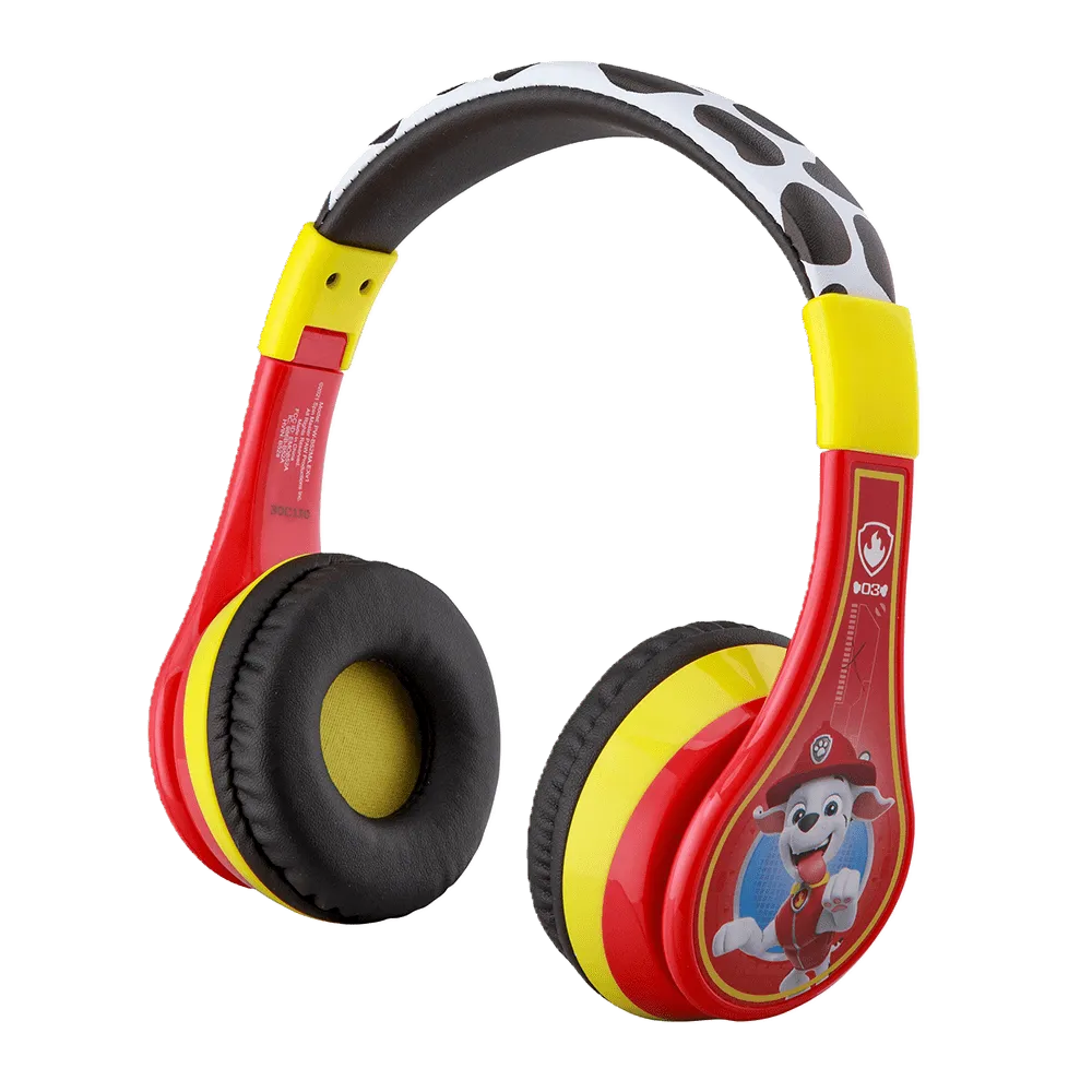 Paw Patrol Marshall Bluetooth Headphones for Kids