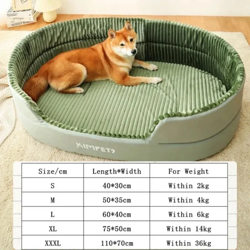 Pet Dog Sleeping Beds Soft Fleece Warm Cat Mat All Seasons Big Size Extra Large Pet Bed House Sofa Kennel S-XXL Dogs Accessories