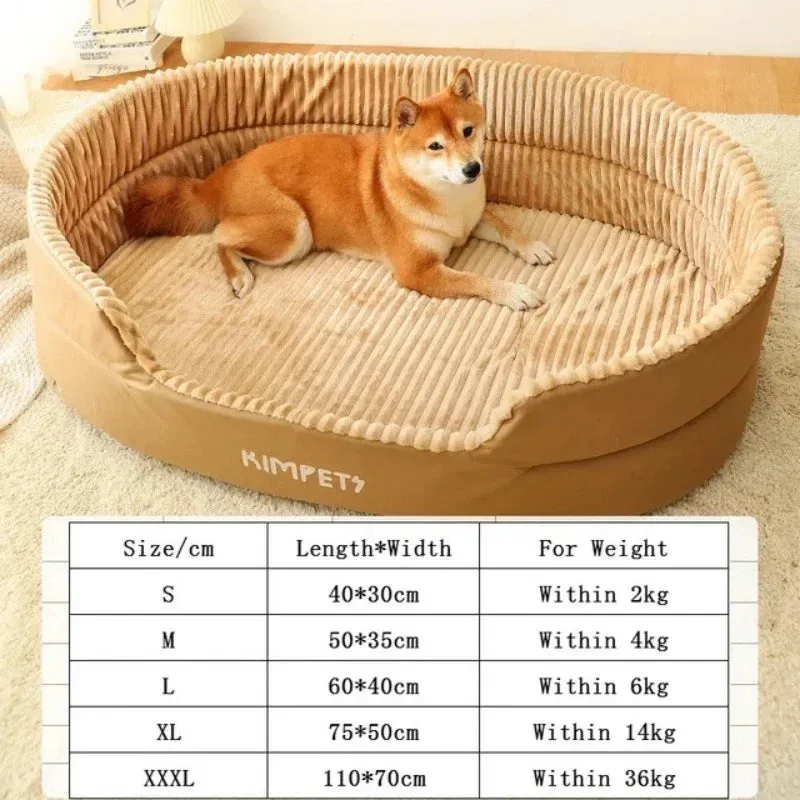 Pet Dog Sleeping Beds Soft Fleece Warm Cat Mat All Seasons Big Size Extra Large Pet Bed House Sofa Kennel S-XXL Dogs Accessories