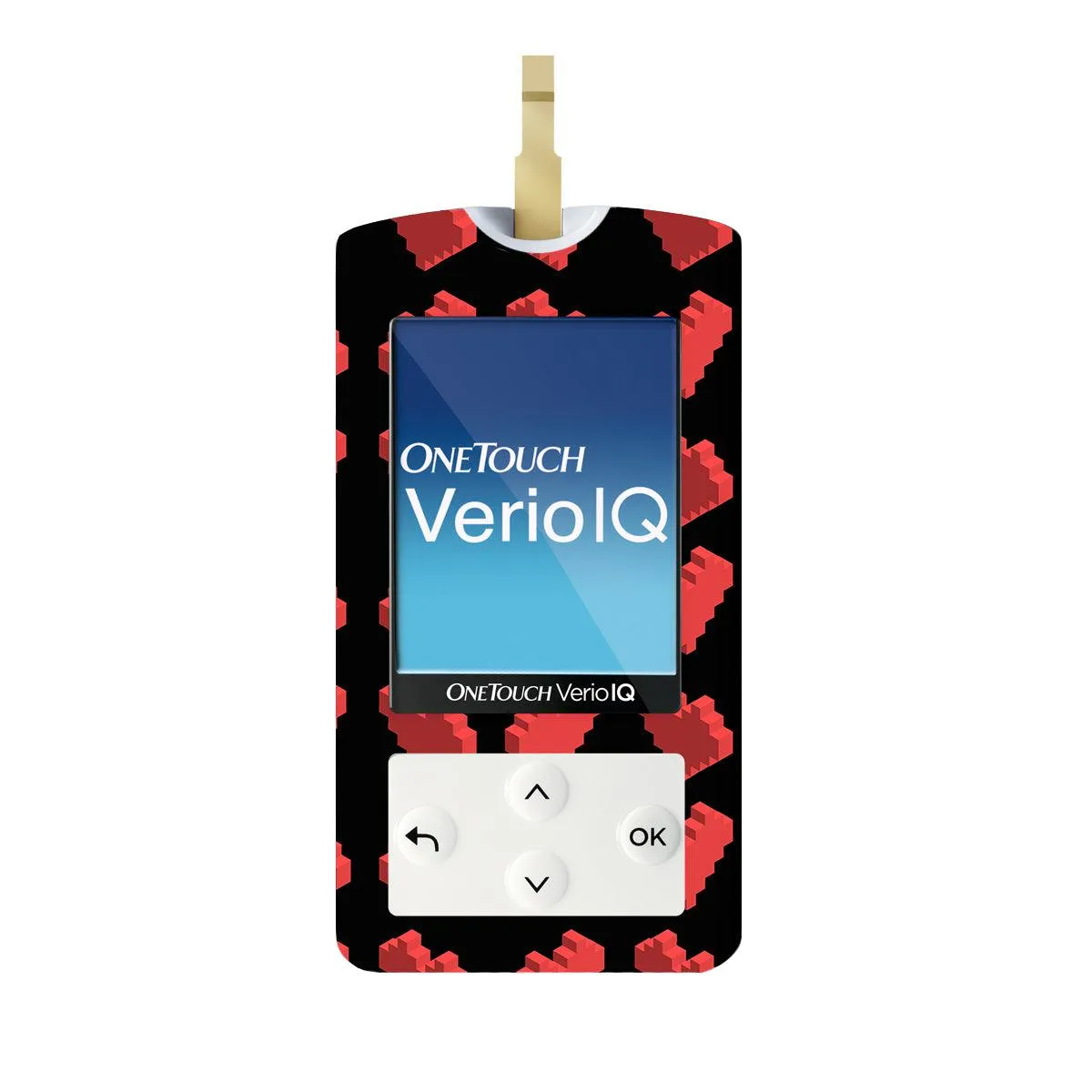 Pixel Hearts for OneTouch Verio IQ Glucometer