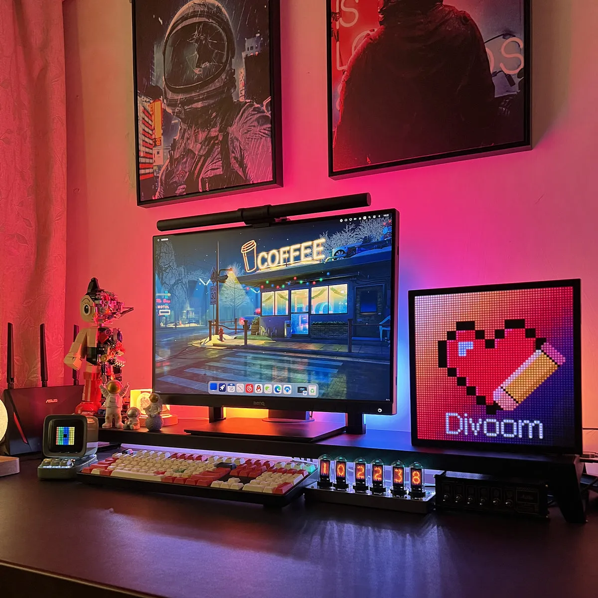 Pixoo 64 - WiFi 64x64 Pixel Digital Frame