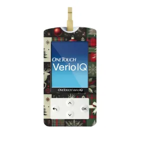 Reindeer Paper Sticker for OneTouch Verio IQ Glucometer