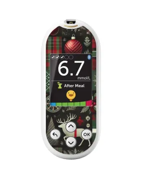 Reindeer Paper Sticker for OneTouch Verio Reflect Glucometer