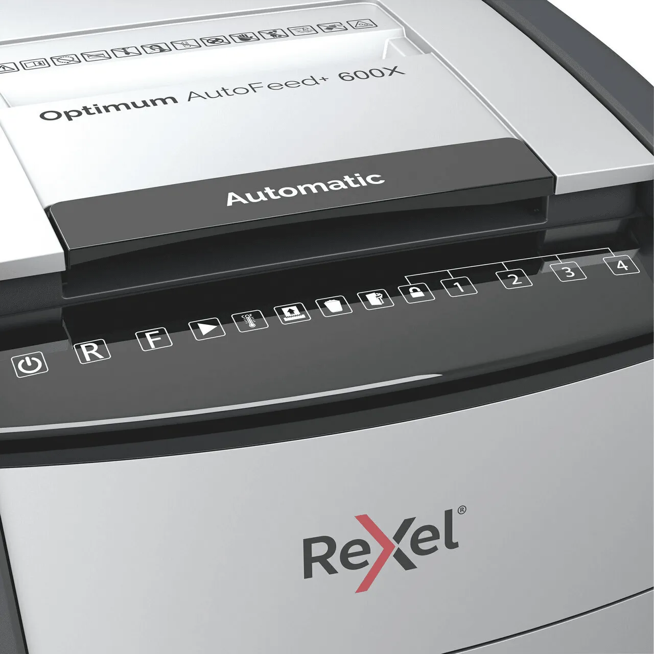 Rexel 2020600XAU Optimum Autofeed  600X Automatic Cross Cut Paper Shredder
