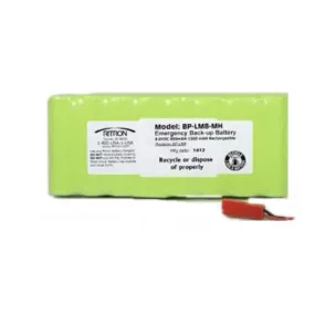 Ritron BP-LM8-MH Replacement Back-up Rechargeable Battery