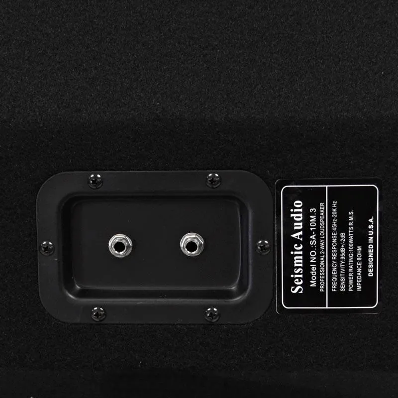 SA-10M.3 Pair 10" Floor Monitors Speakers w/pole mount