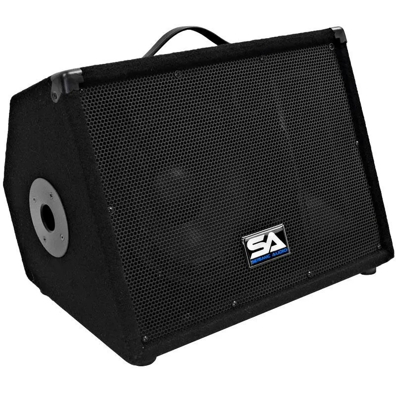 SA-10M.3 Pair 10" Floor Monitors Speakers w/pole mount