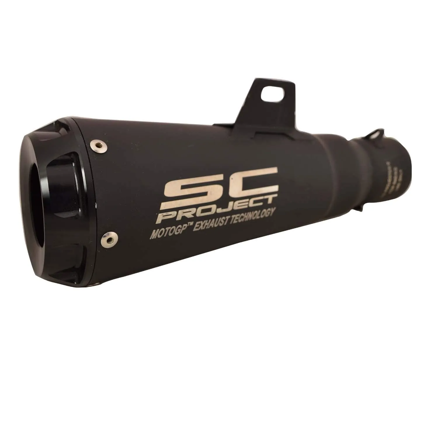 SC Project Slip On Exhaust Black