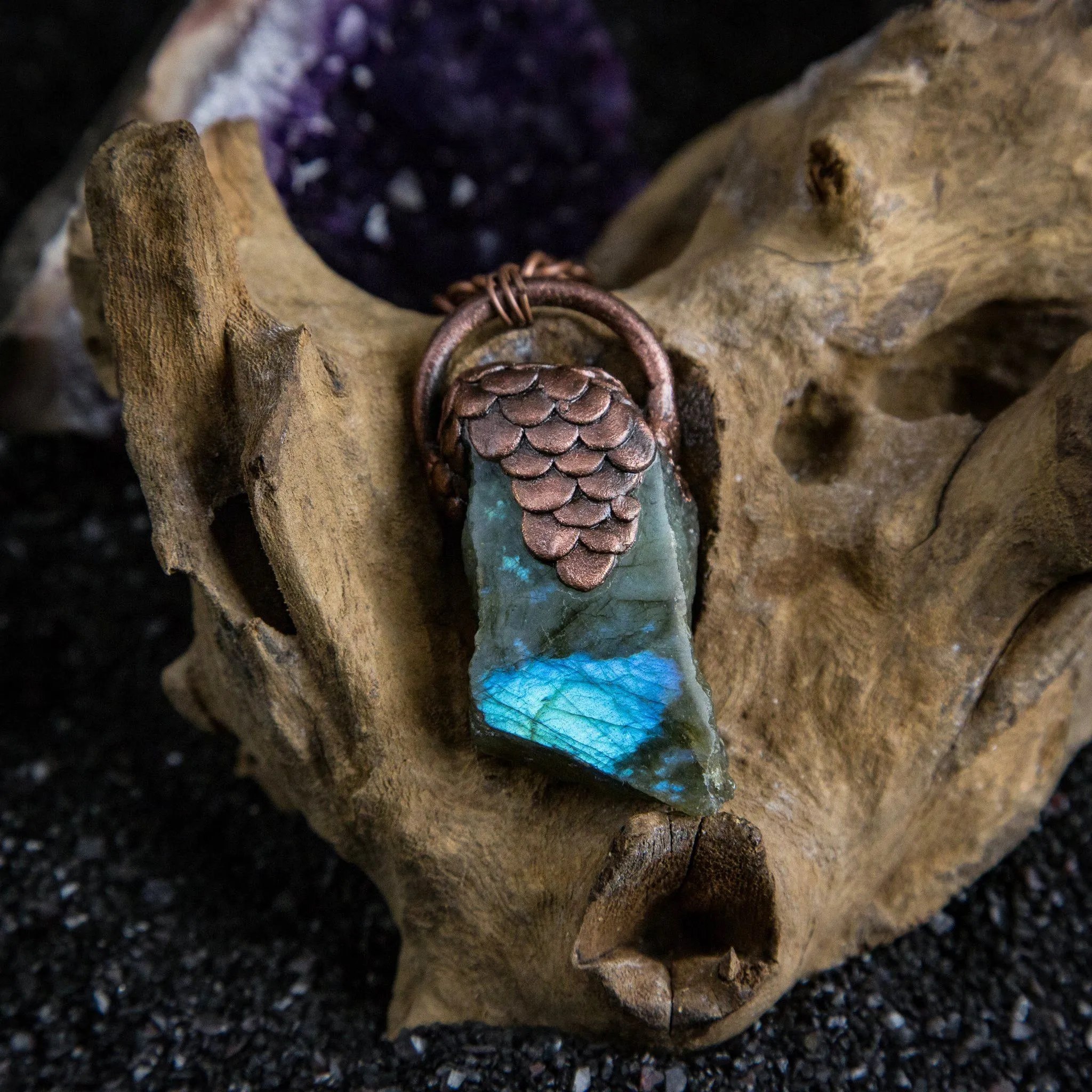 Scaled | Blue Labradorite Chunk