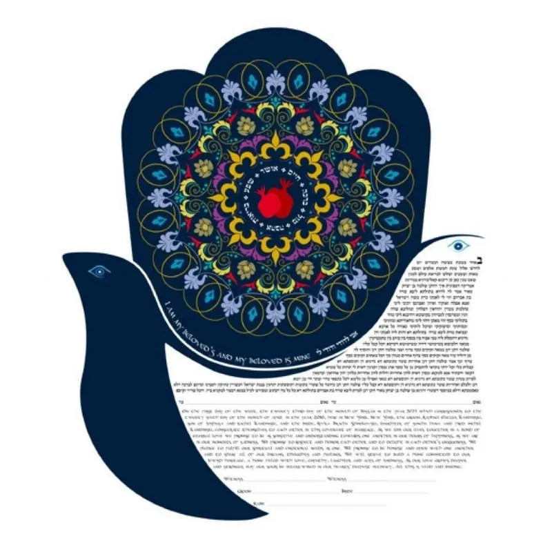 Seven Blessings Ketubah