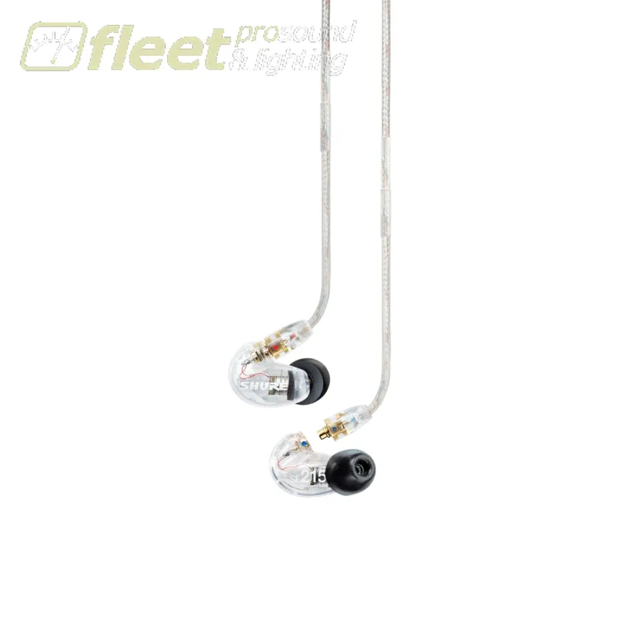 Shure SE215-CL Professional Sound Isolating Earphones