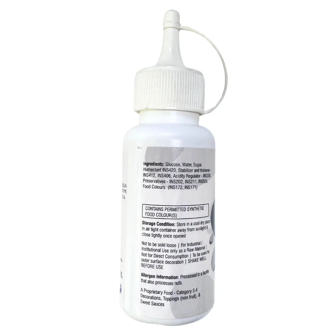 Silver Dazzling Drips - Cake Decorating Drips