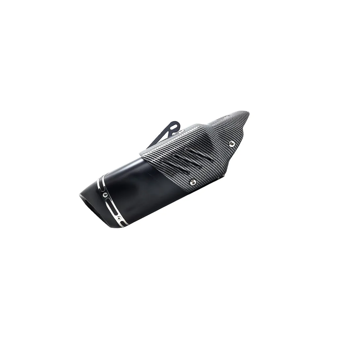 Slip-On Akrapovic Long Can Exhaust-Black