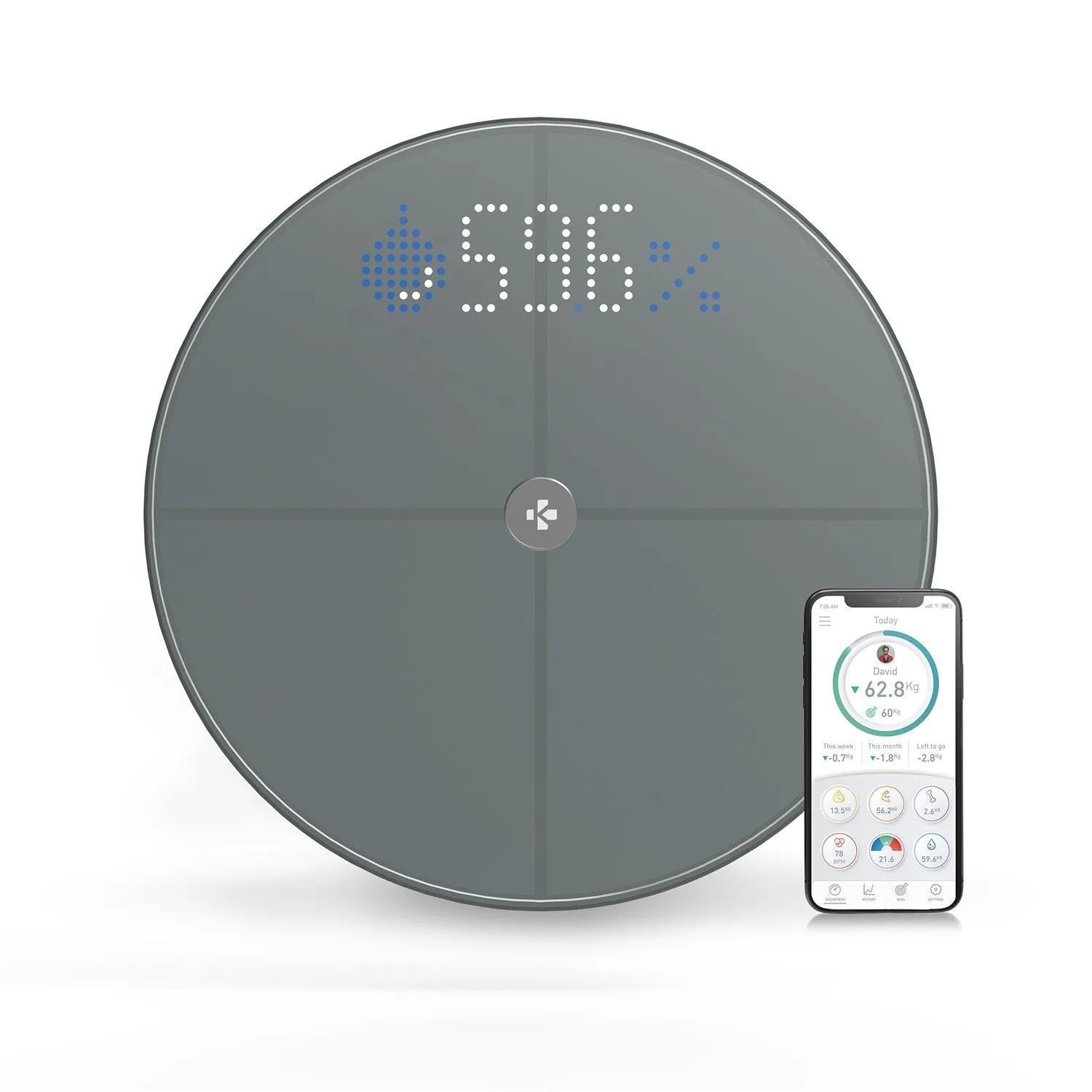 Smart Body Scale with Color Display