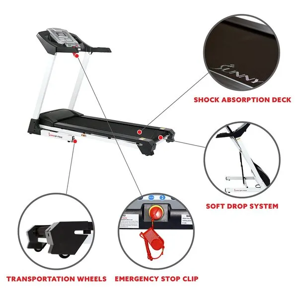 Smart Treadmill with Auto Incline