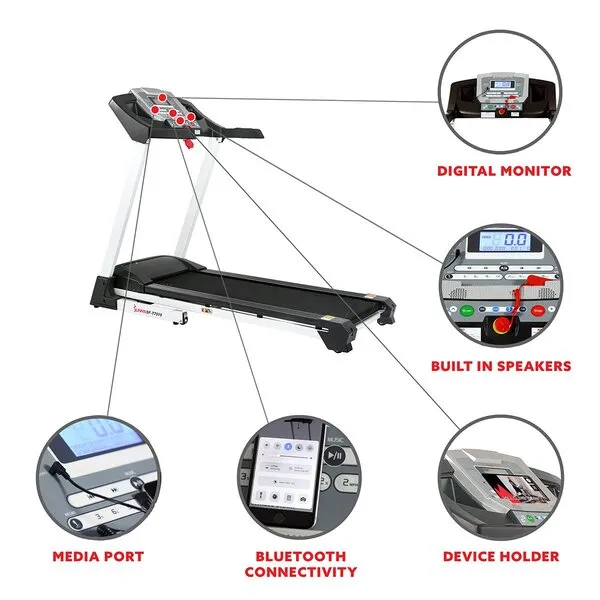 Smart Treadmill with Auto Incline
