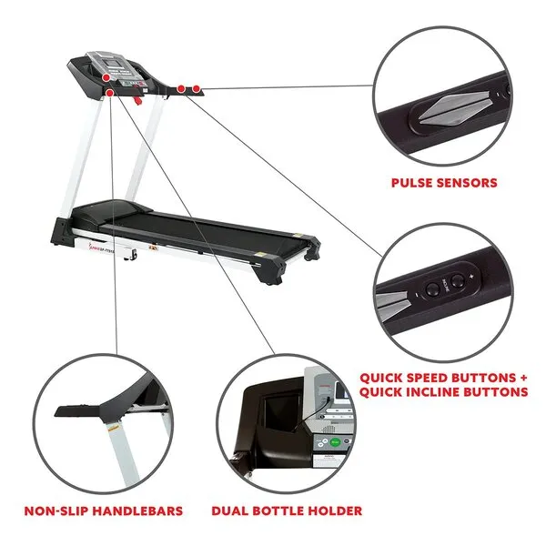Smart Treadmill with Auto Incline