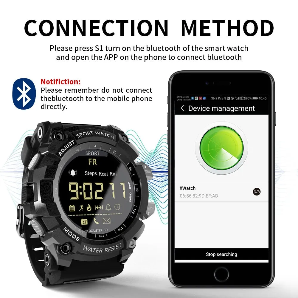 Smart Watch Bluetooth Digital Clock