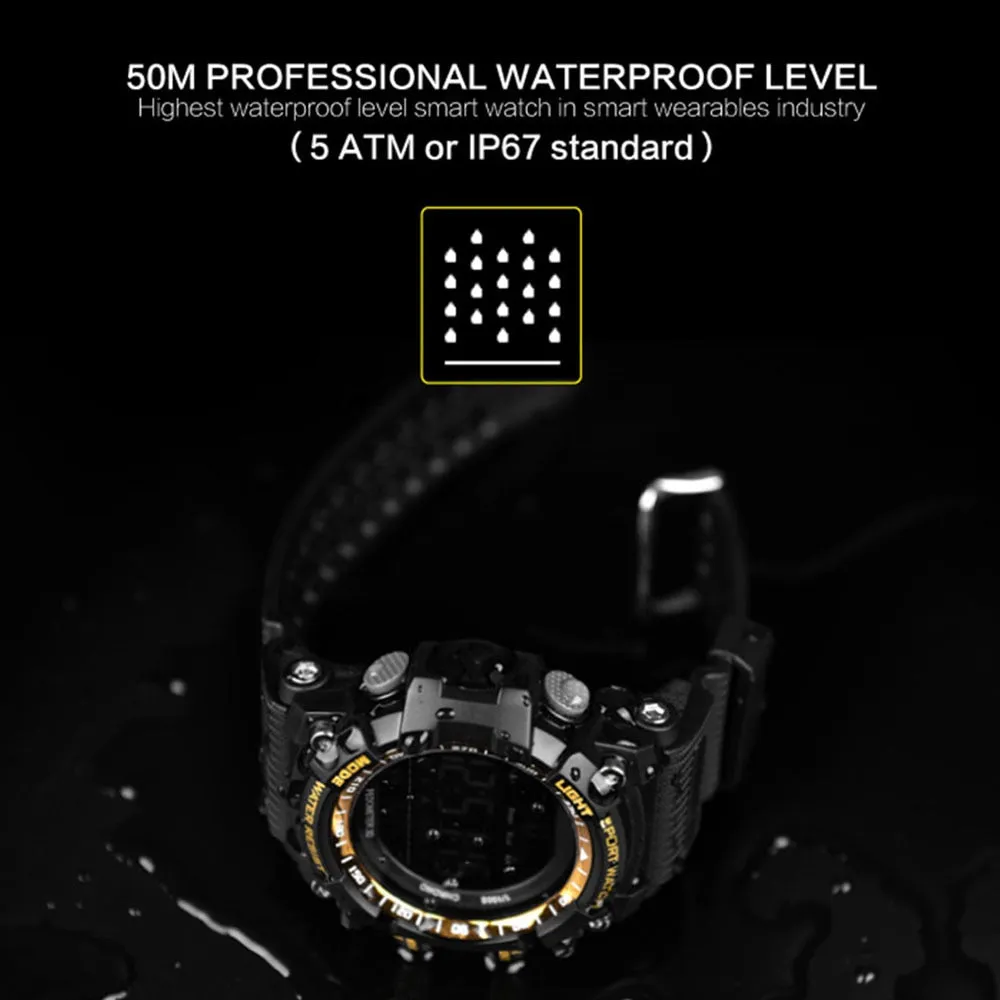 Smart Watch Bluetooth Digital Clock