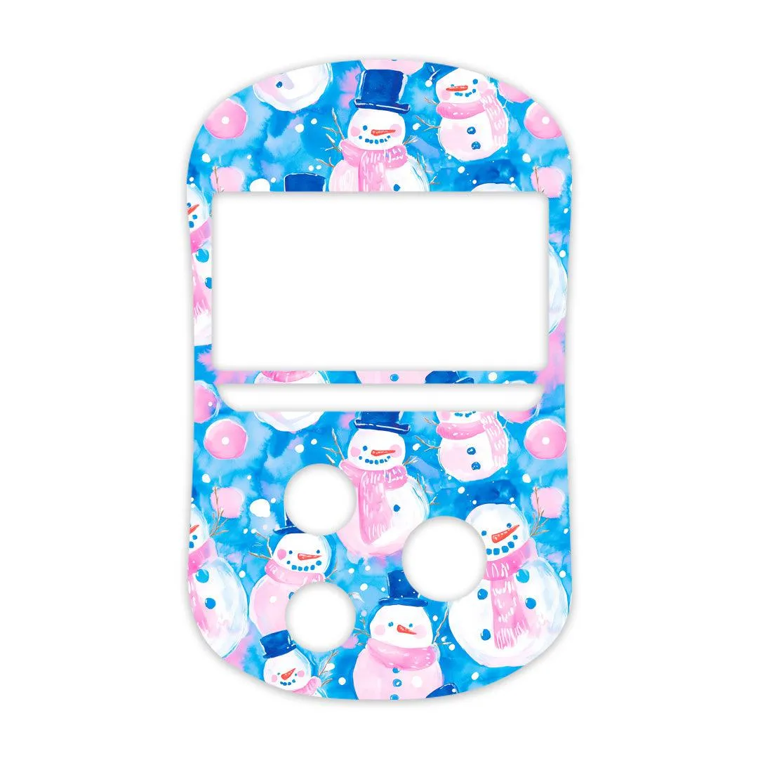 Snowman Sticker for OneTouch Verio Flex Glucometer