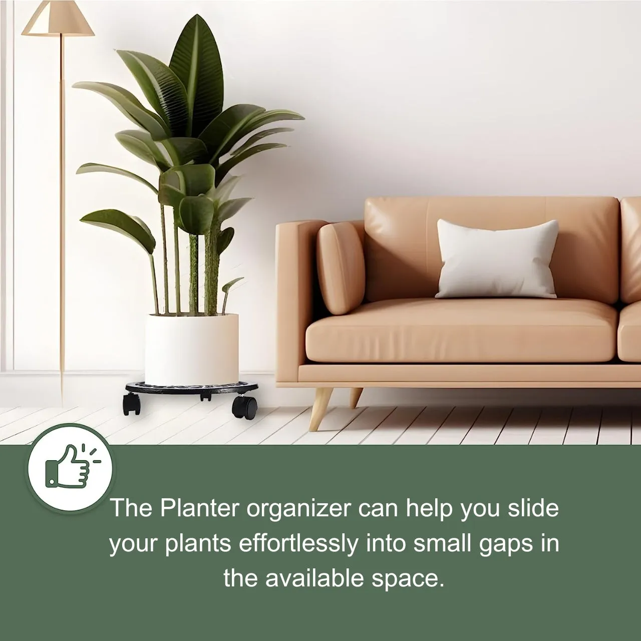 SpinX Metal Plant Stand