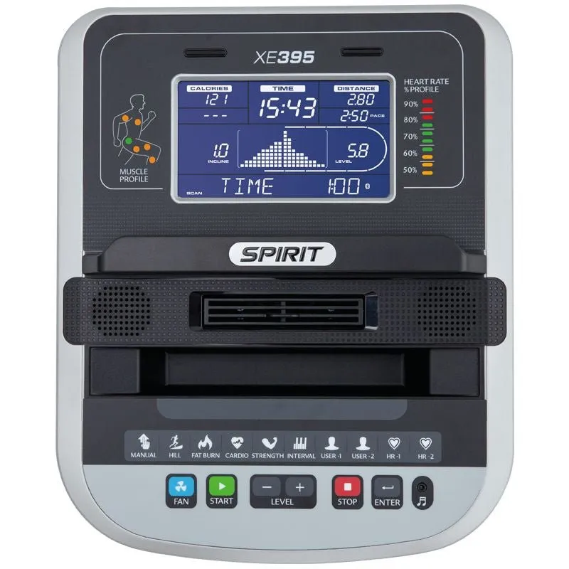 Spirit XE395 Elliptical Trainer