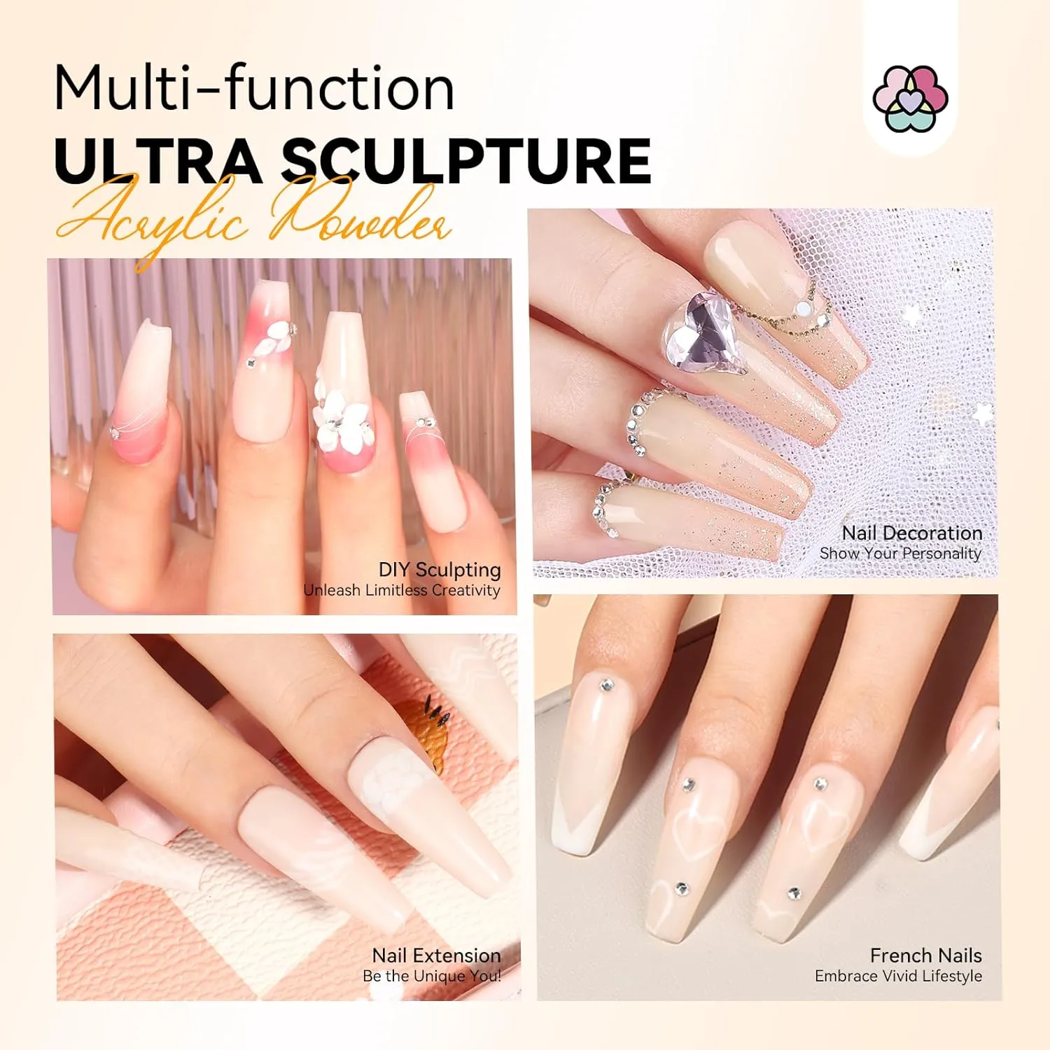 SSProAcryl X™ Nude Acrylic Powder-30g