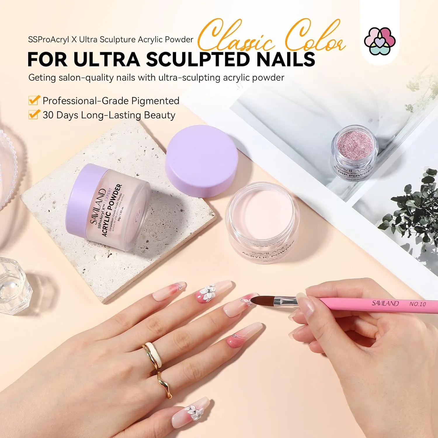 SSProAcryl X™ Nude Acrylic Powder-30g
