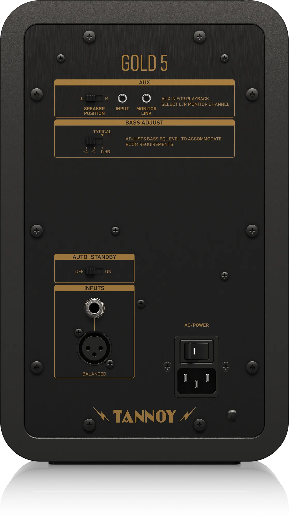Tannoy GOLD5 200-Watt Bi-Amplified Nearfield Studio Reference Monitor
