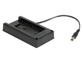 Teradek - BIT 600 Battery adapter plate for Canon BP-970G 7.2V to Barrel Connector