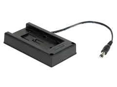 Teradek - BIT 600 Battery adapter plate for Canon BP-970G 7.2V to Barrel Connector