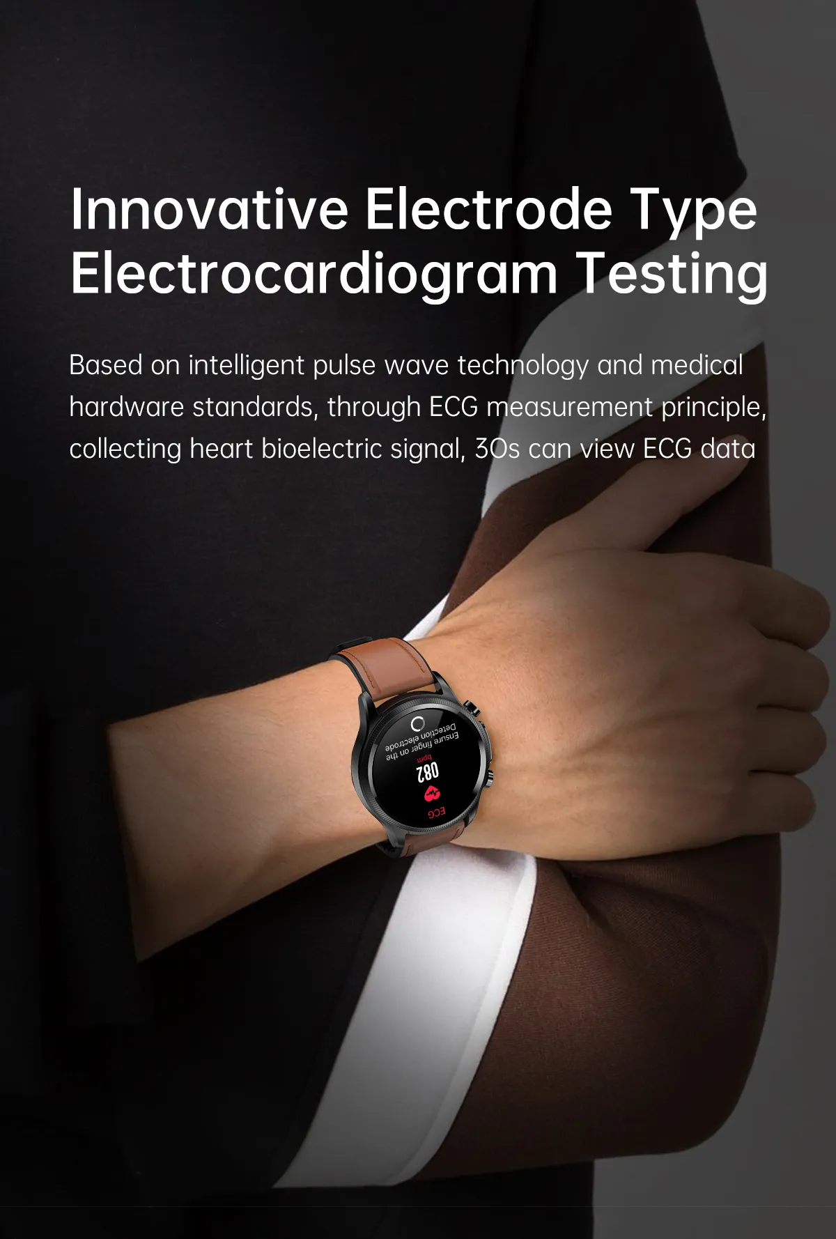 The Ultimate Health Tracker - Smart Watch with Real-time Non-invasive Monitoring of ECG PPG