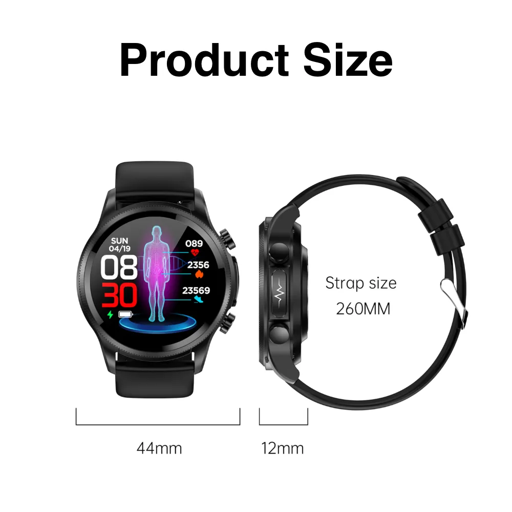 The Ultimate Health Tracker - Smart Watch with Real-time Non-invasive Monitoring of ECG PPG