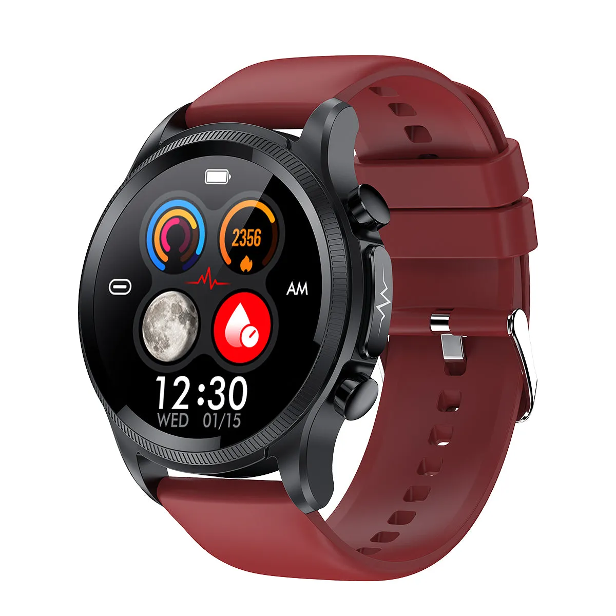 The Ultimate Health Tracker - Smart Watch with Real-time Non-invasive Monitoring of ECG PPG
