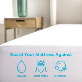 TopTight Premium Mattress Protector by Linenspa Essentials - White