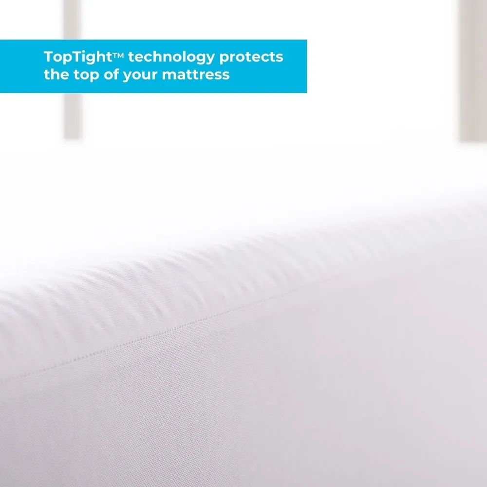 TopTight Premium Mattress Protector by Linenspa Essentials - White
